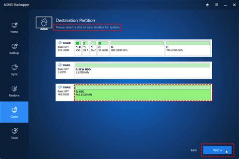 move boot partition to new drive